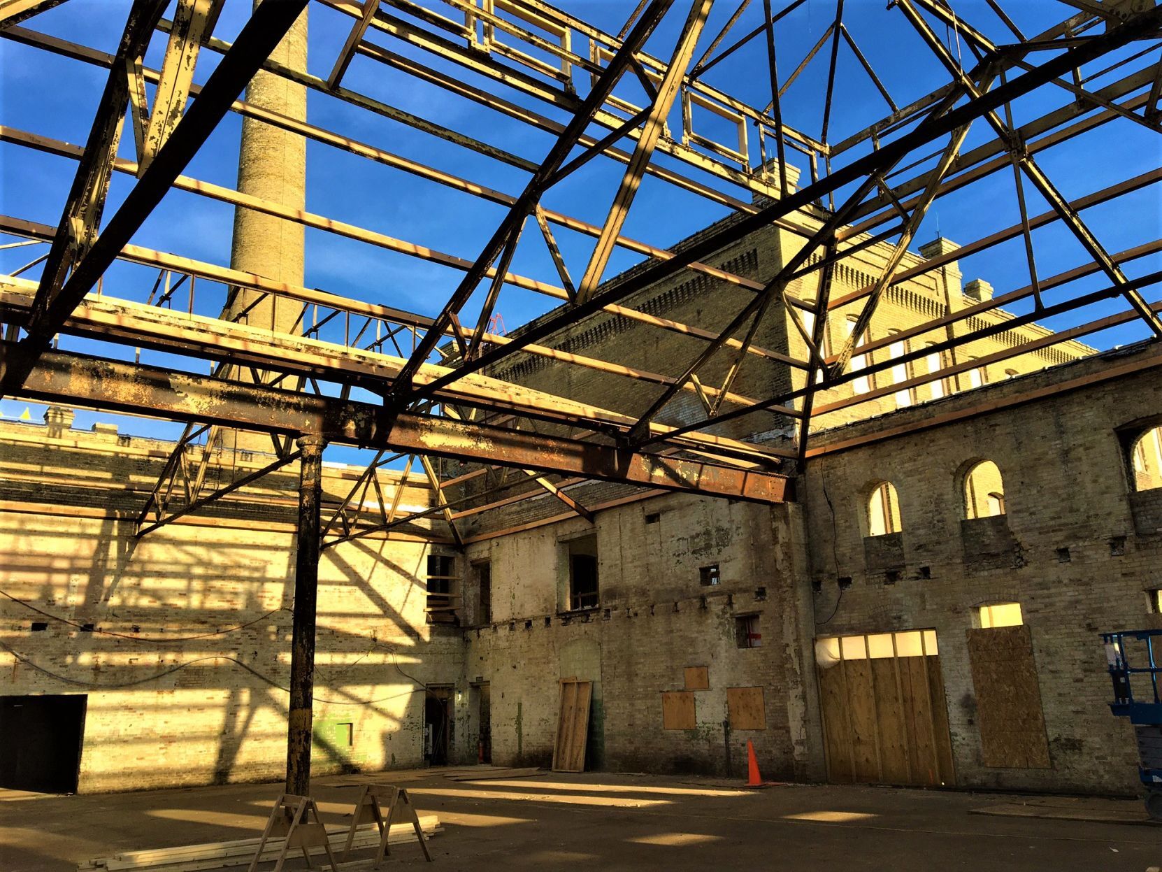 Horlick Lofts, roof replacement